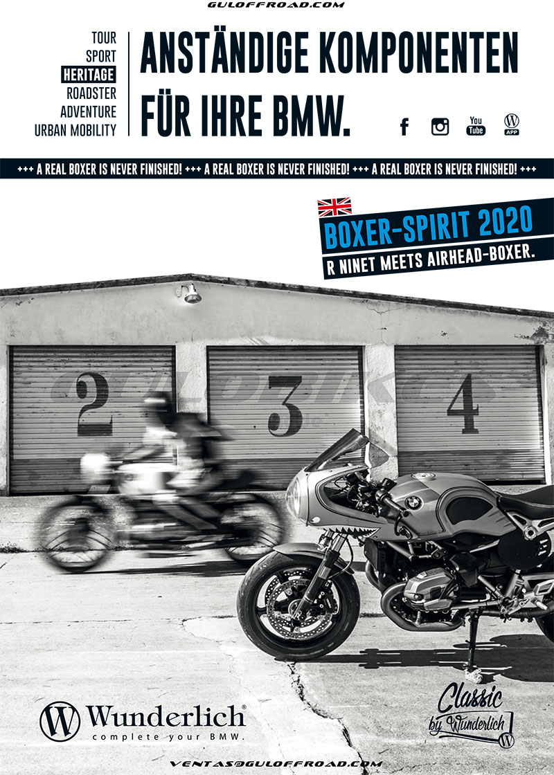 Catálogo Accesorios y Preparaciones Heritage Cafe Racer Scrambler Boxer Spirit BMW Wunderlich